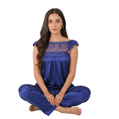 Silk Shoulder off top and trouser